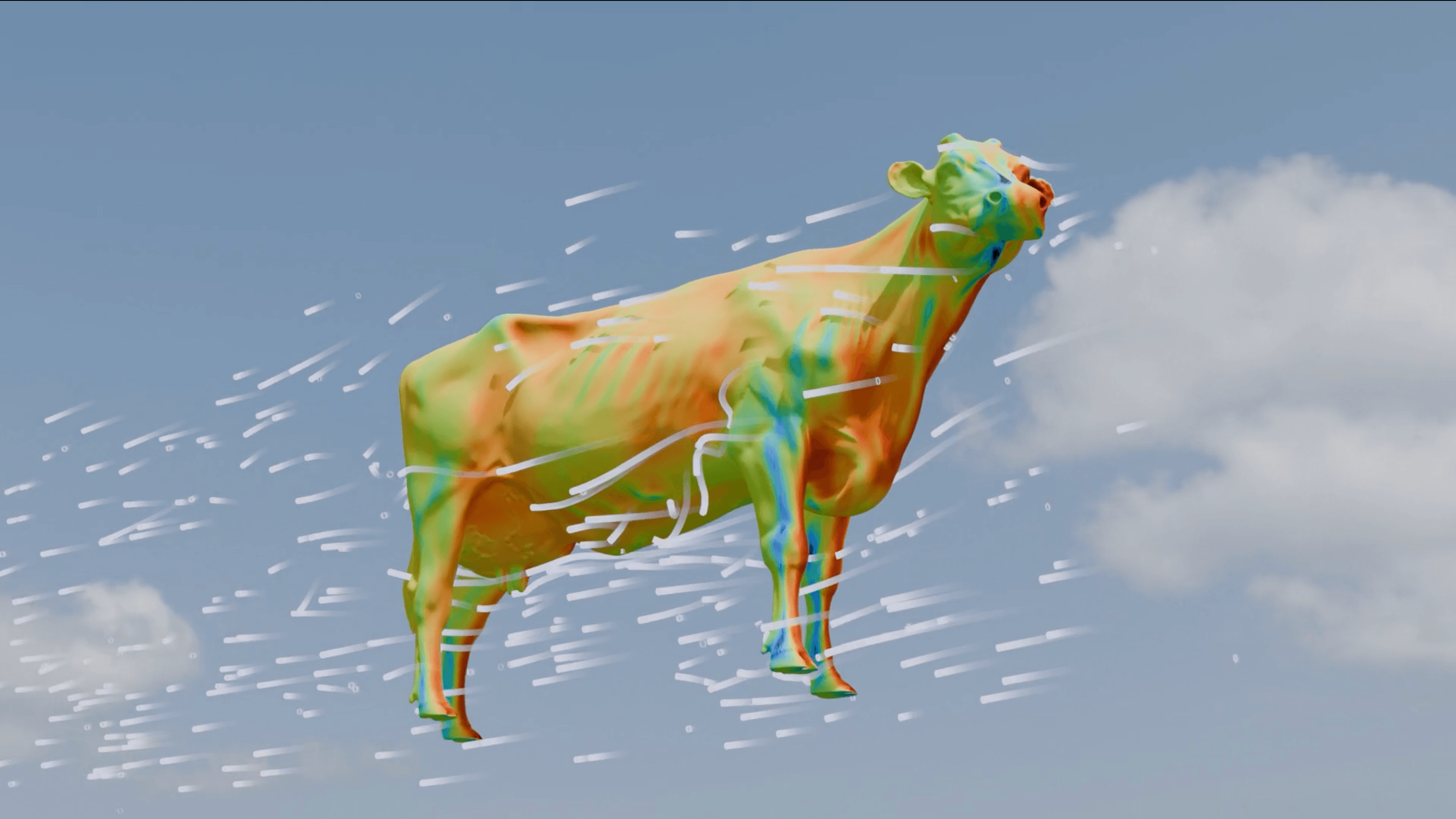 SHIFT-Cow: The World's First Physics AI Model for Cow Aerodynamics
