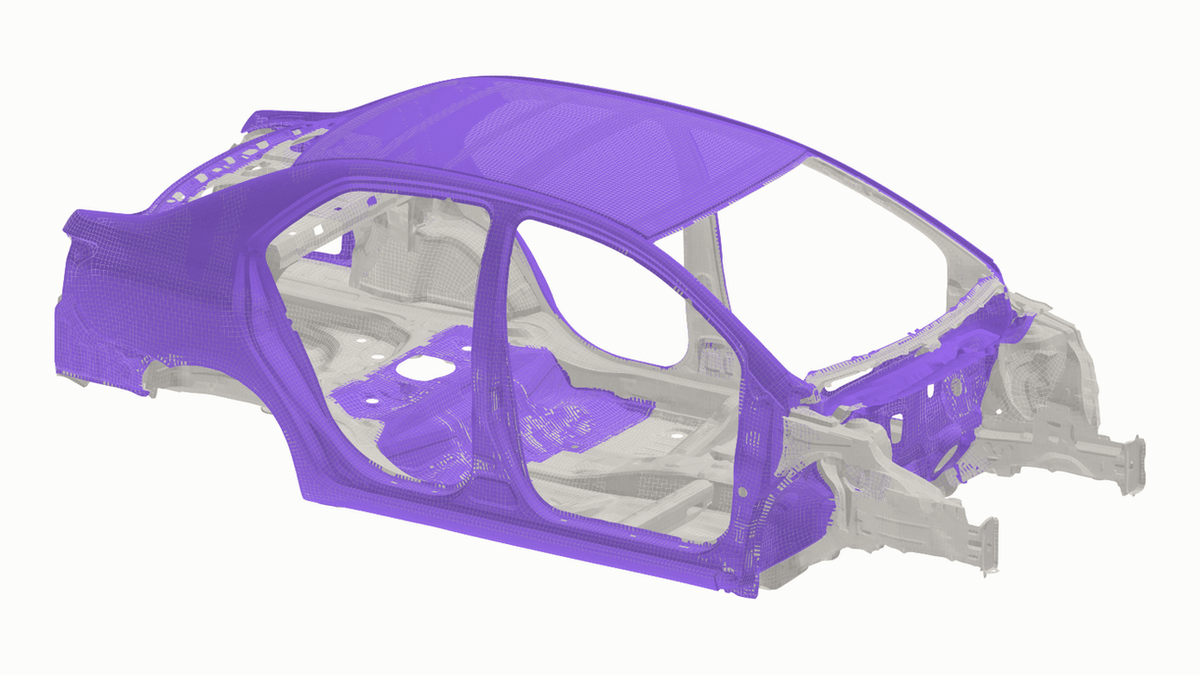 Introducing SHIFT-NVH: A Large Physics Model for Body Vibration and Gauge Design