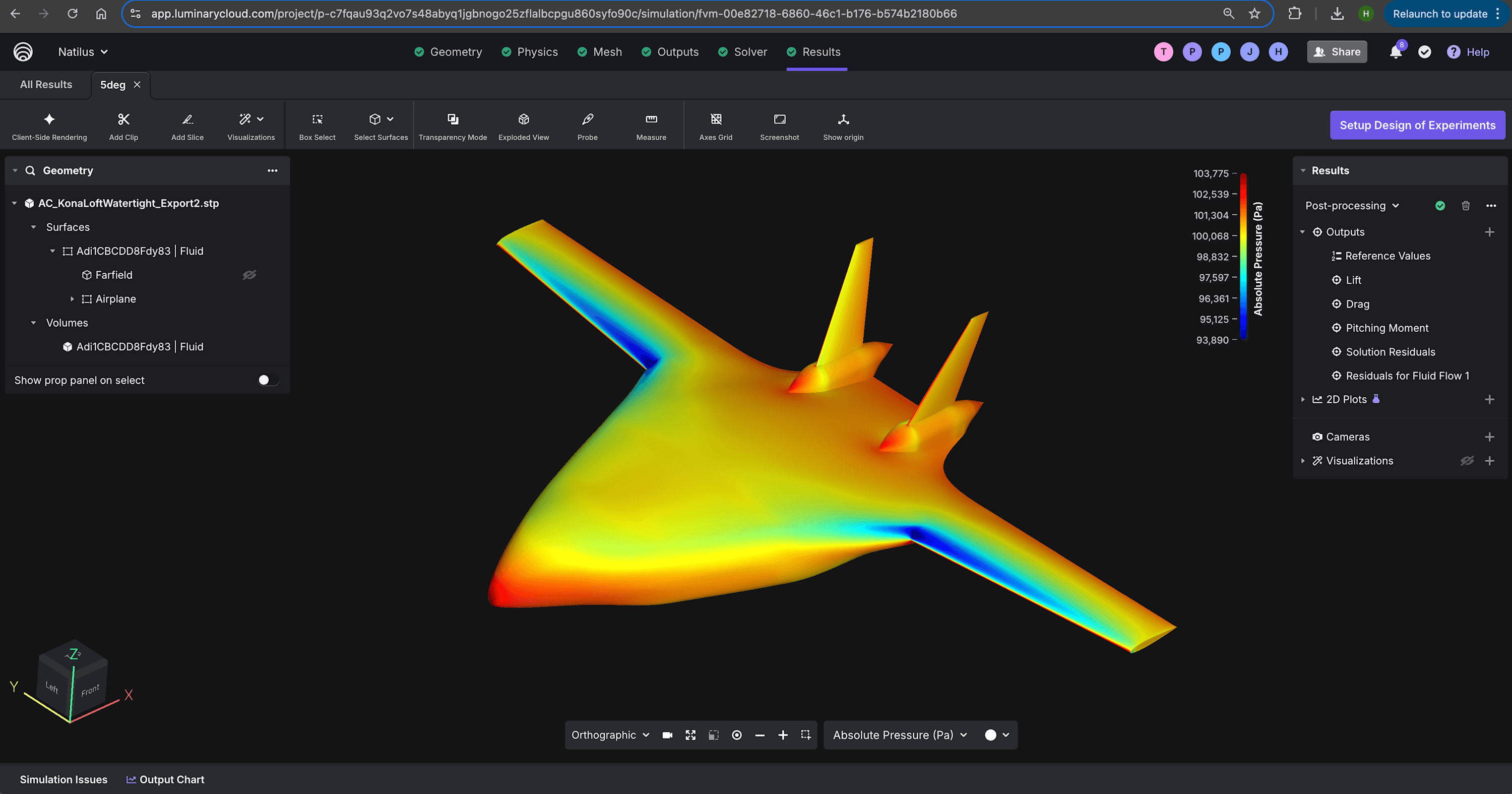 Natilus in Luminary UI
