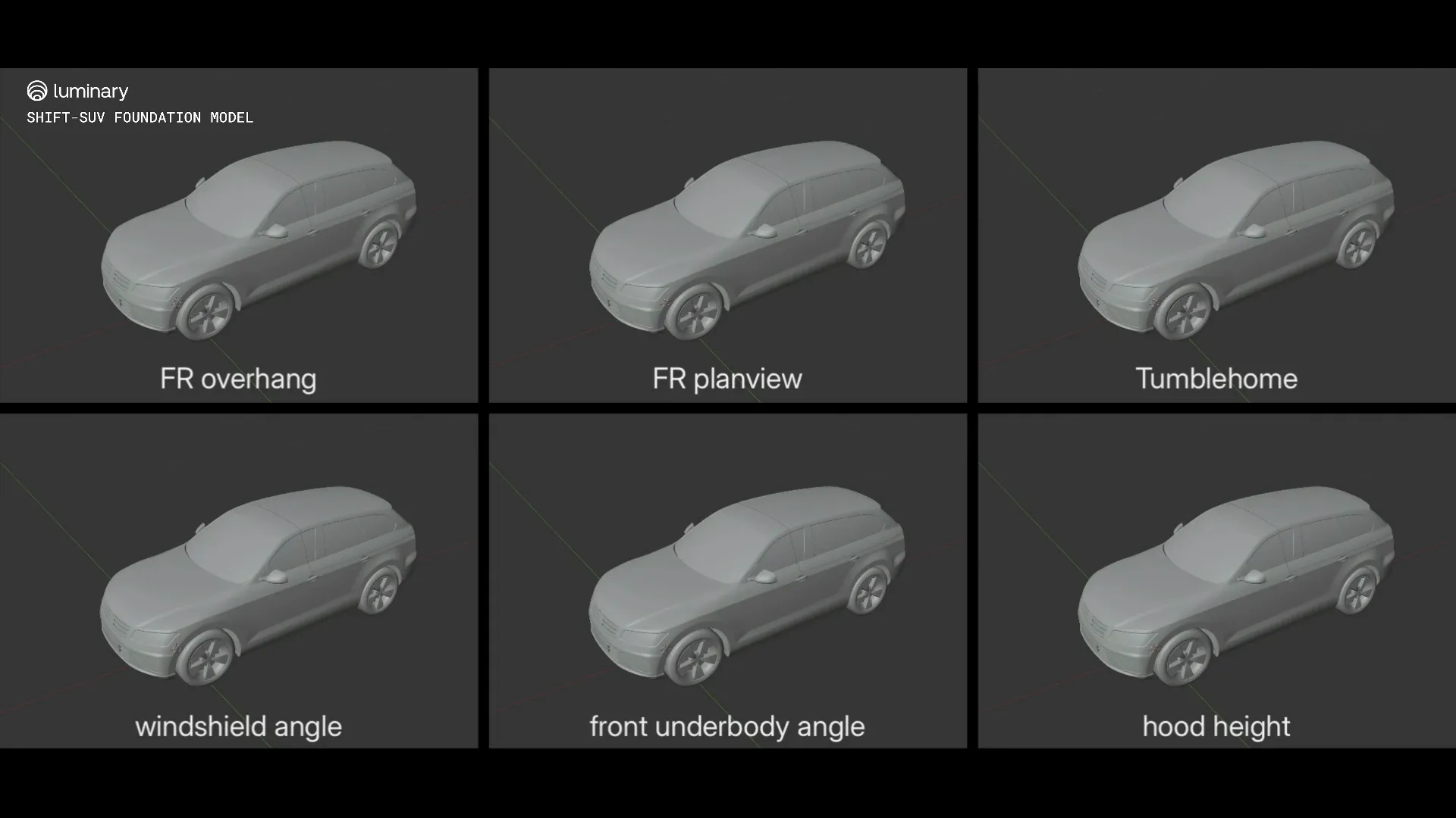 Geometry variations in Blender