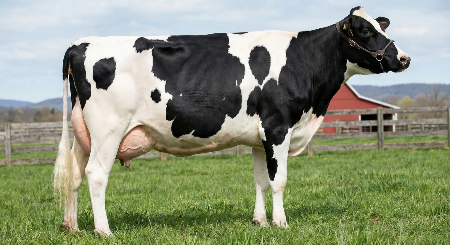 Holstein dairy cow