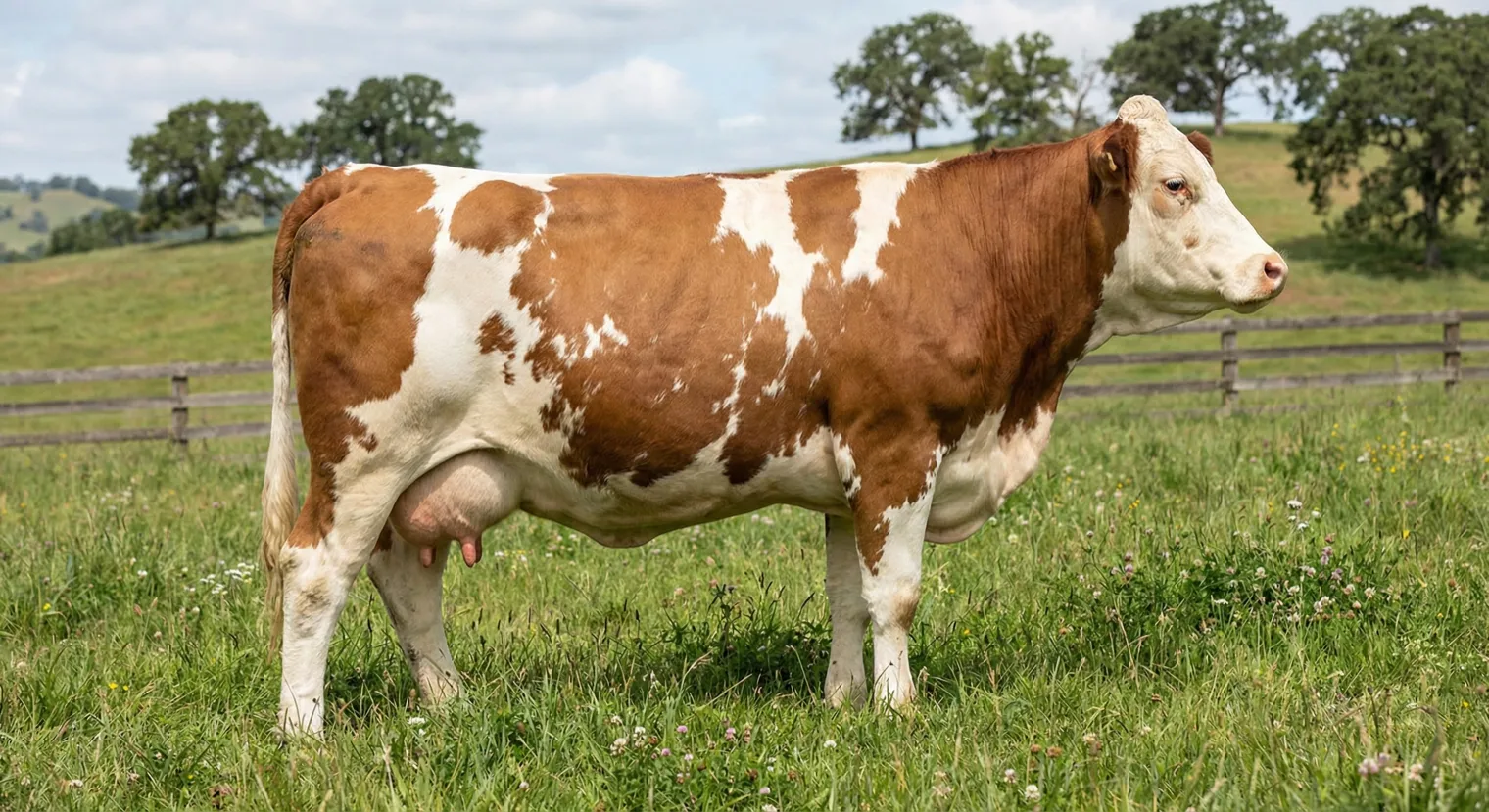 Simmental cow