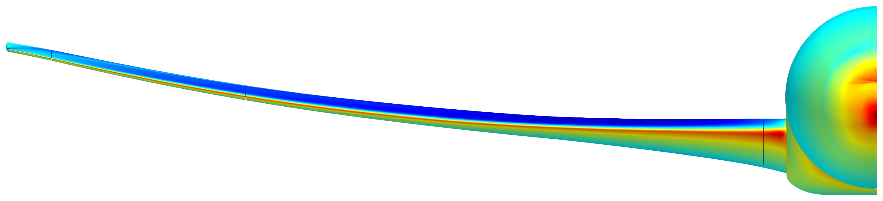 Surface pressure on the NASA CRM Wing-Body at \( M = 0.85 \)